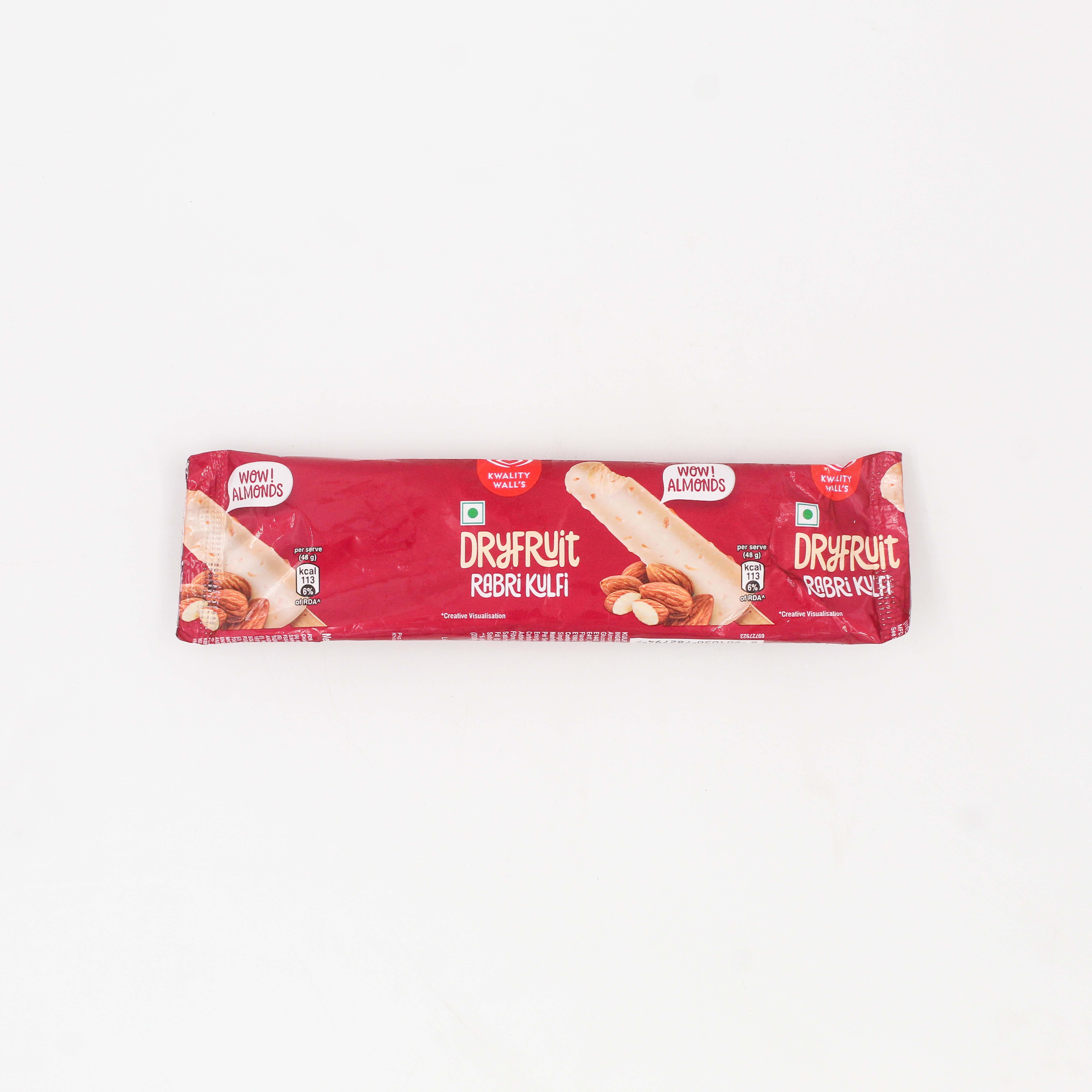 Kwality Walls Ice Cream Dry Fruit Rabri Kulfi 50 ml